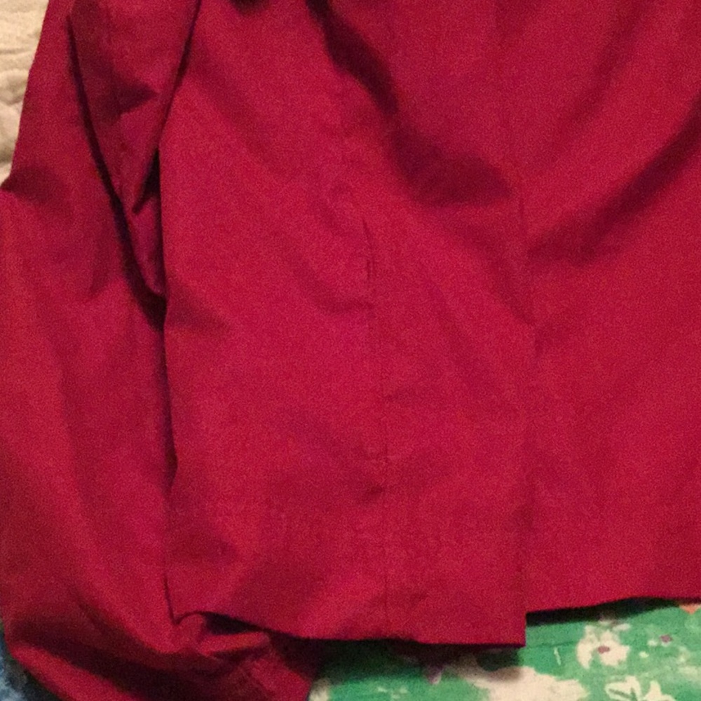 Red rain jacket - Picture 3 of 3